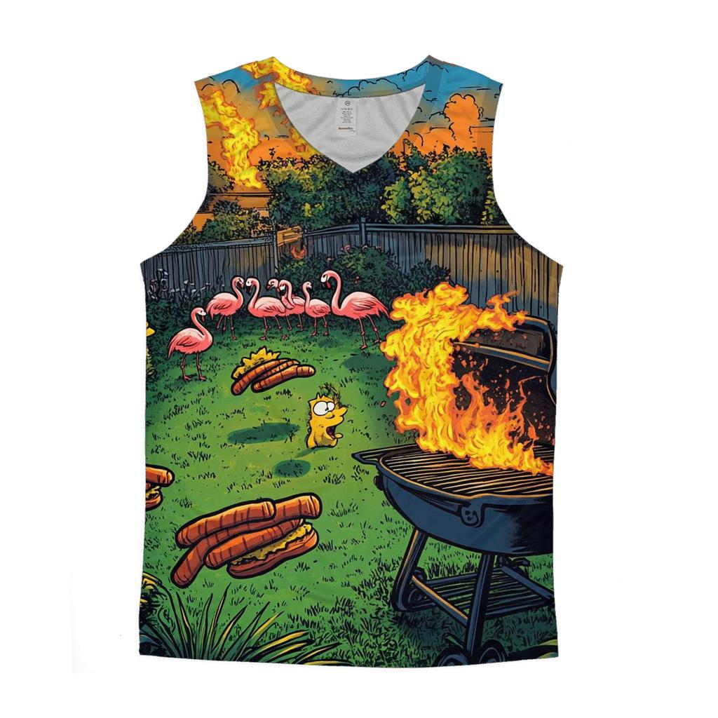 Springfield Backyard Barbecue Uprising sports performance tank tops
