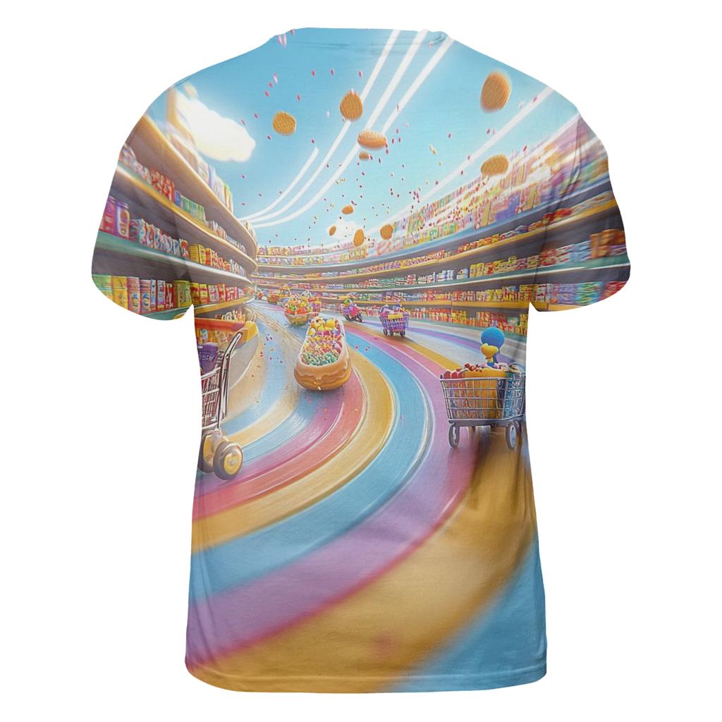 Kwik Cart Hyper Aisle Race custom all-over print shirts