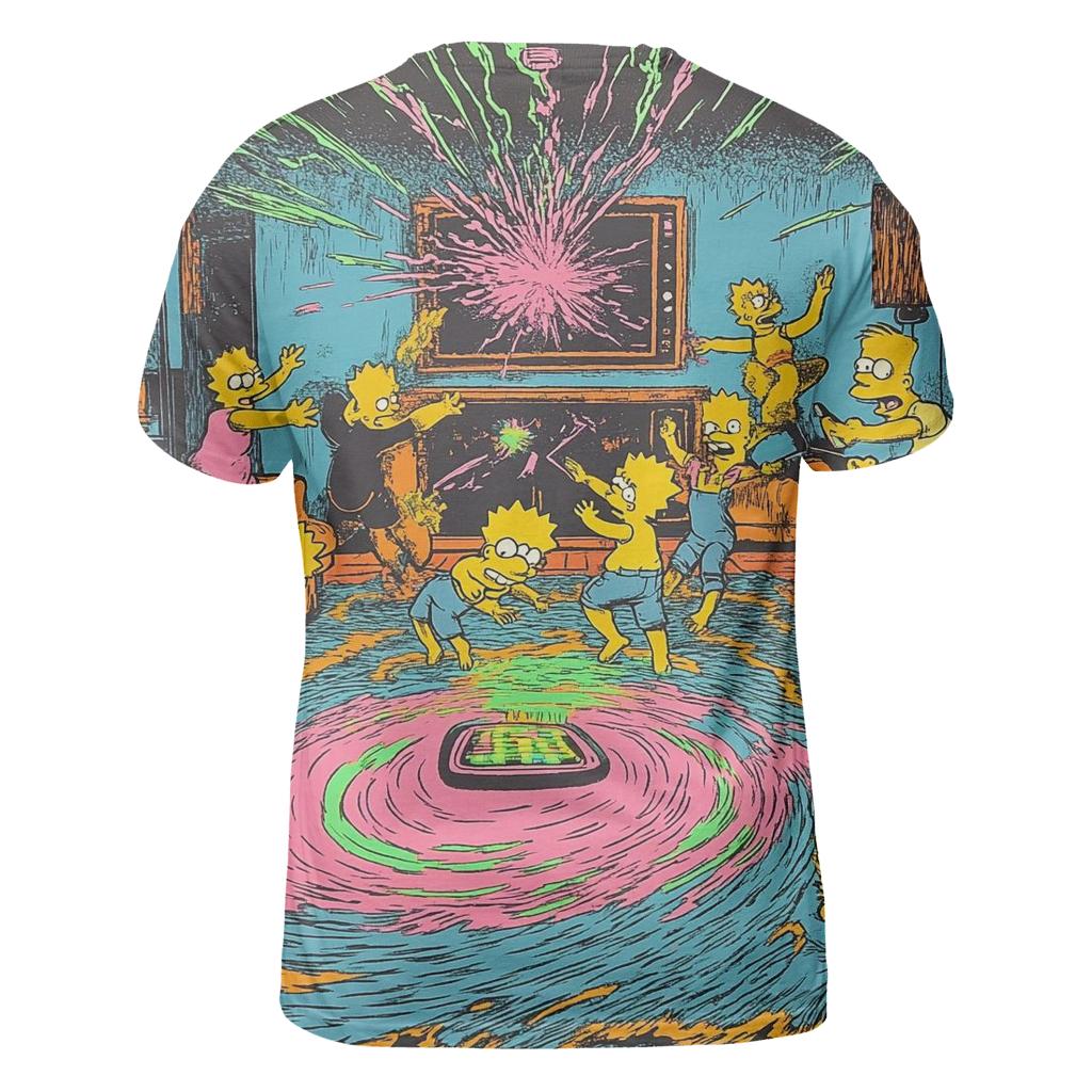 Living Room Remote Control Showdown unique graphic print tees