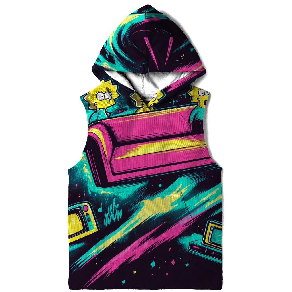 Couch Gag Time Vortex graphic hoodies