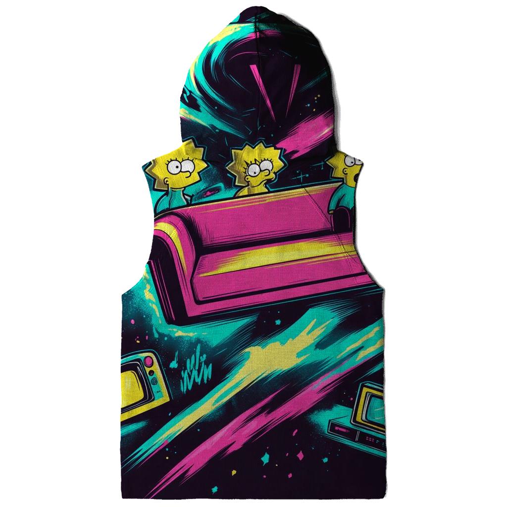 Couch Gag Time Vortex graphic hoodies