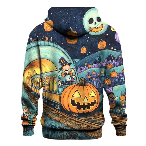 Ghost Train Ride Spooky Edition custom hoodies