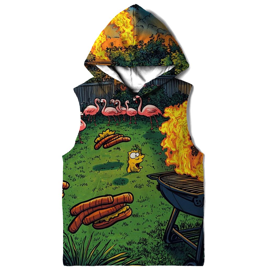 Springfield Backyard Barbecue Uprising graphic hoodies