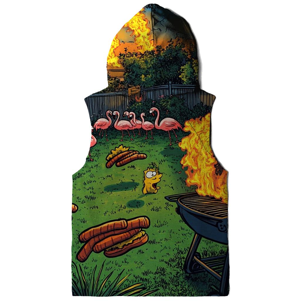 Springfield Backyard Barbecue Uprising graphic hoodies