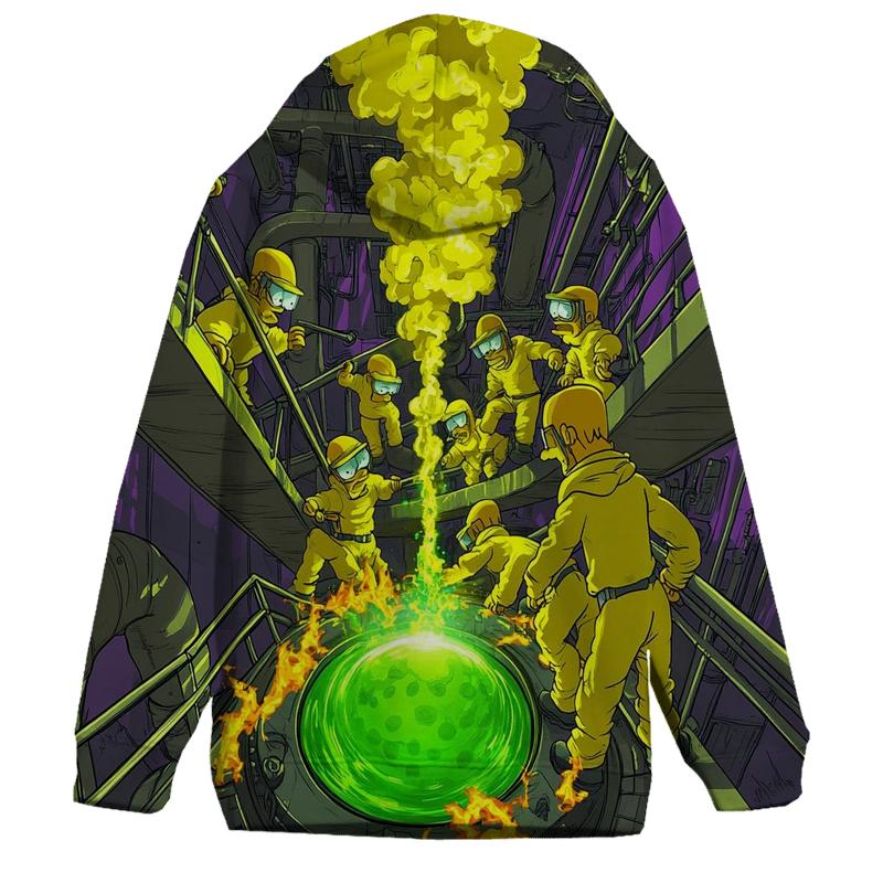 Nuclear Night Shift Mayhem premium hoodies