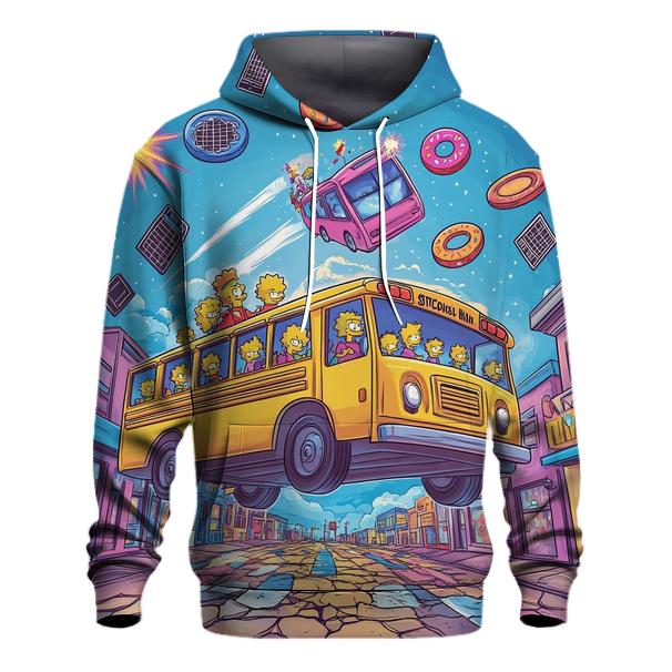 School Bus Detour To Outer Springfield hoodie trends