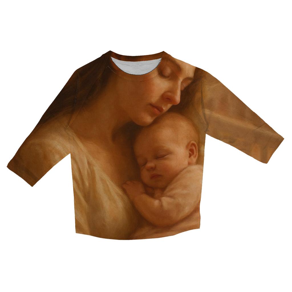 Her Heartbeat Before Words fashion 3/4 sleeve shirts