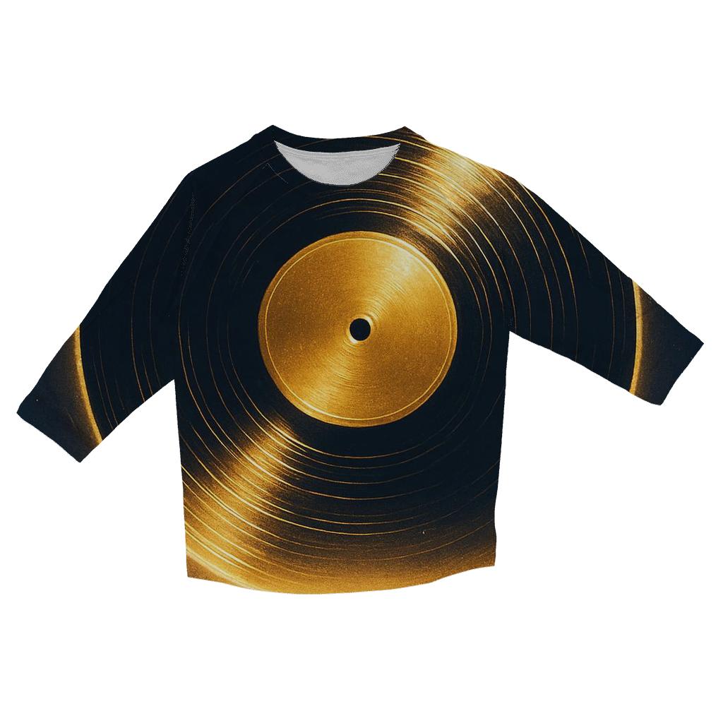 Golden Vinyl Eclipse personalized 3/4 sleeve tees