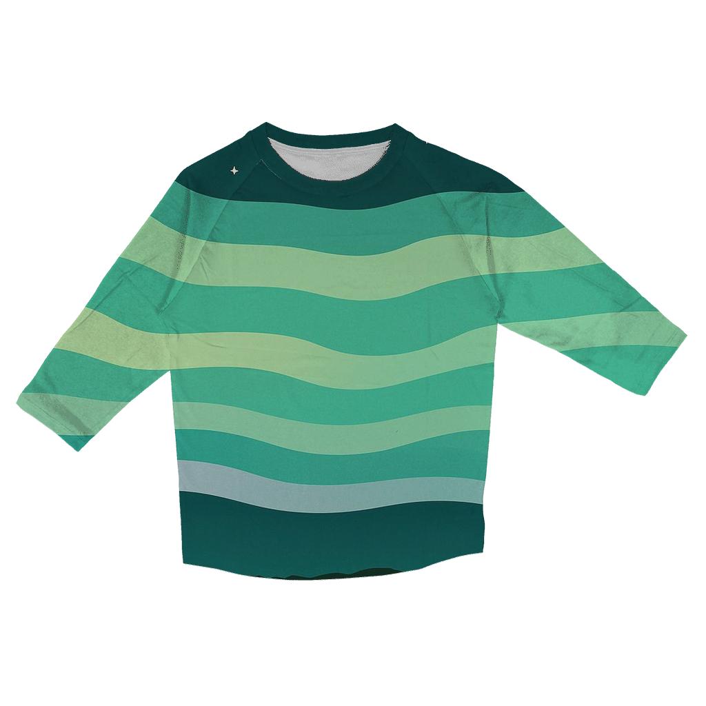 Aurora Horizon Banding personalized 3/4 sleeve tees