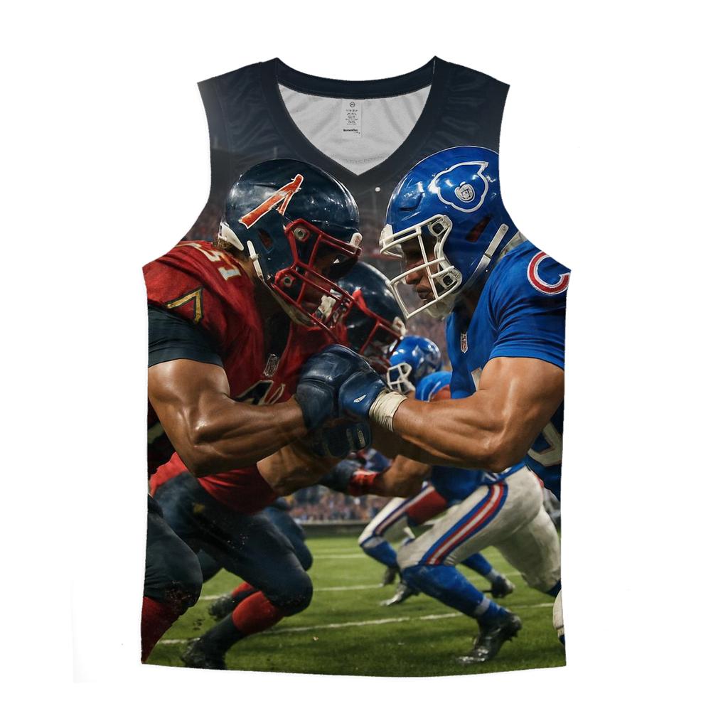 Gridiron Clash At Wrigley Field cotton sleeveless tops