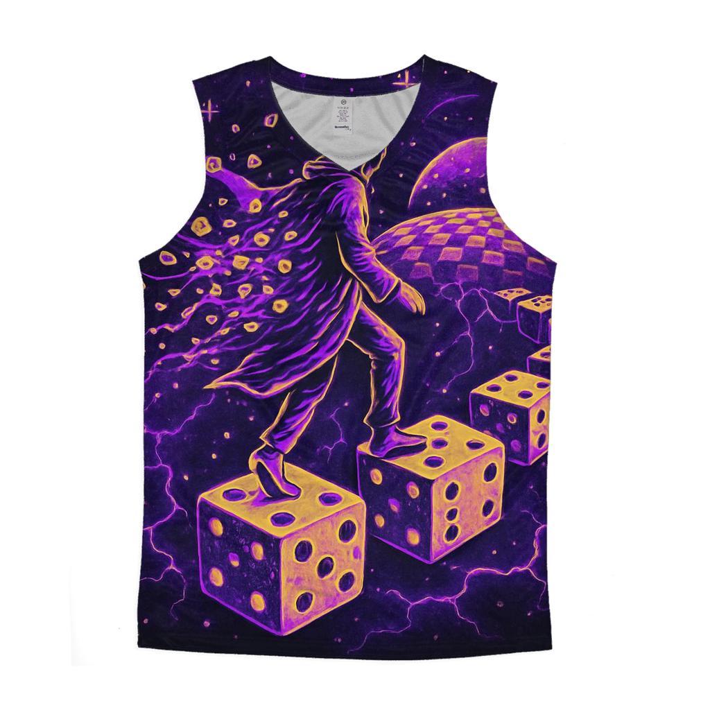 Dice Orbit Dreamwalker personalized athletic tanks