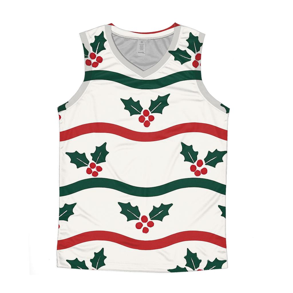 Holly Garland Wave Pattern sports performance tank tops