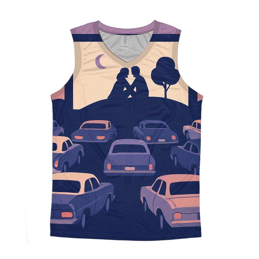 Starlit Drive In Cinema trendy fitted tank tops