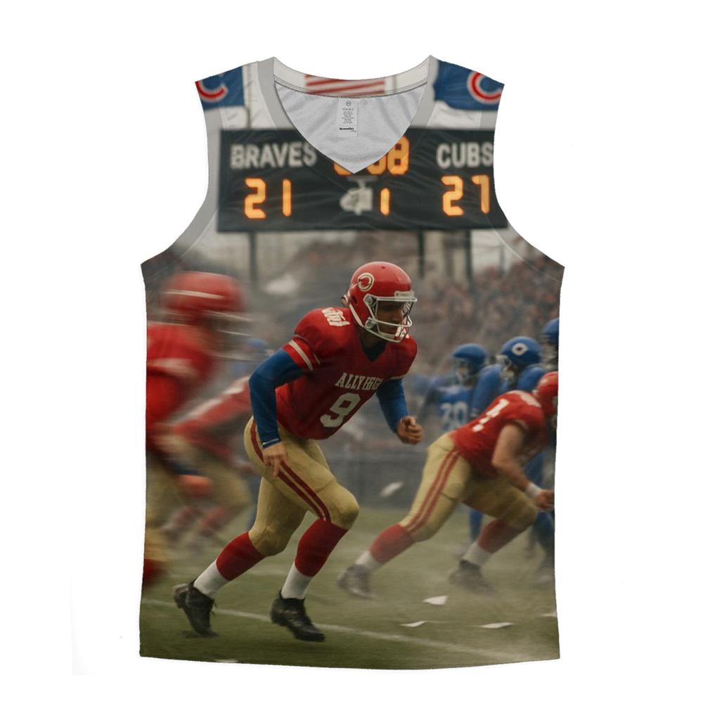 Two Minute Drill In The Windy City personalized athletic tanks