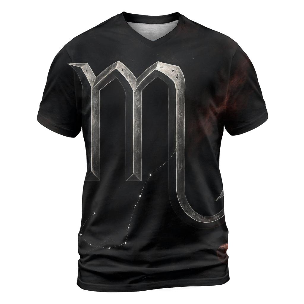Scorpio Nebula Shadow Sigil statement graphic shirts