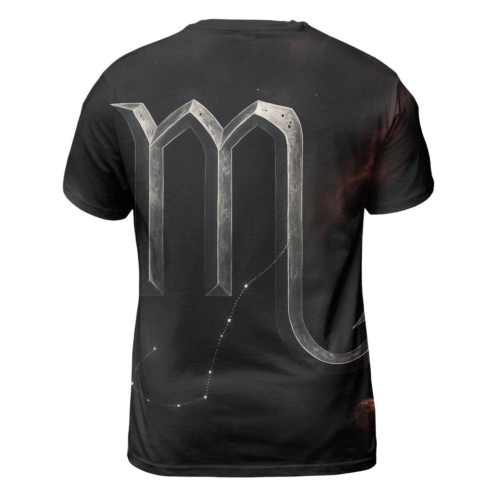 Scorpio Nebula Shadow Sigil statement graphic shirts