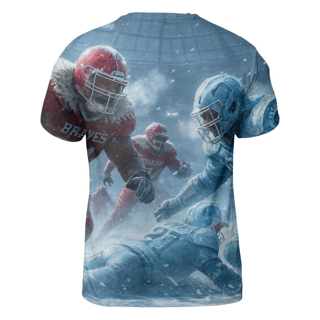 Frozen Yard Braves Against Ice Cubs personalized full print shirts