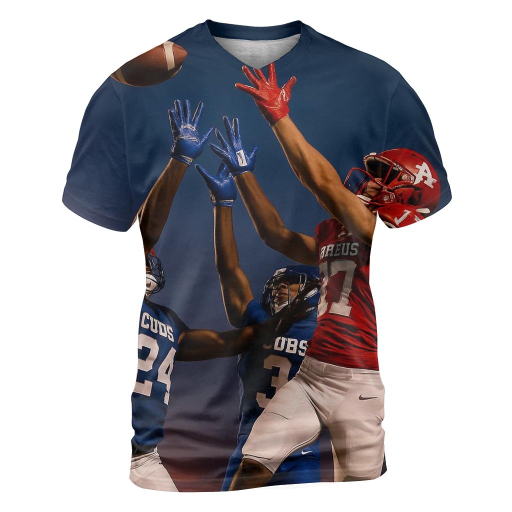 Braves Air Assault Versus Cub Secondary statement graphic shirts