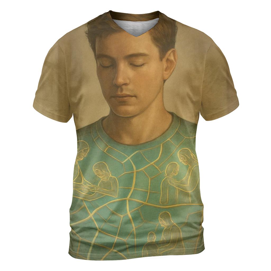 The Map She Drew Inside My Heart custom all-over print shirts
