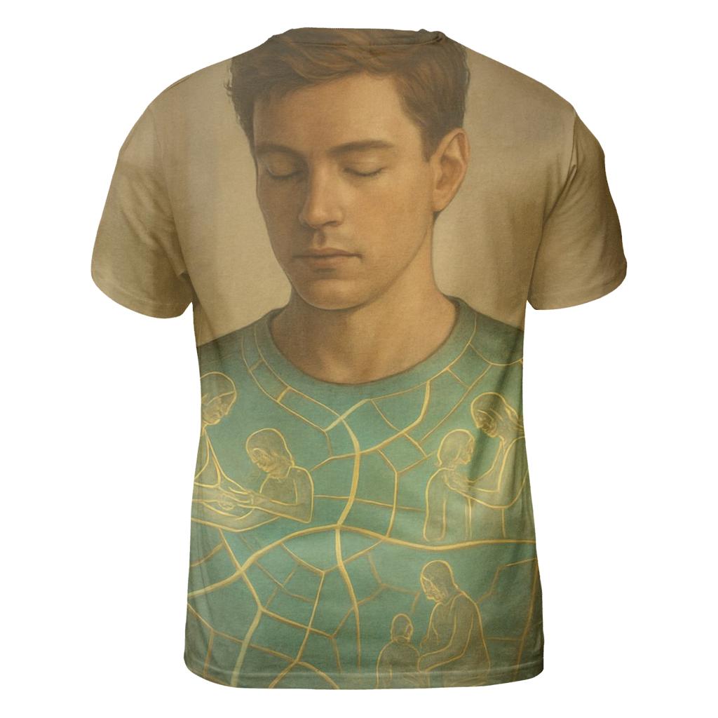 The Map She Drew Inside My Heart custom all-over print shirts