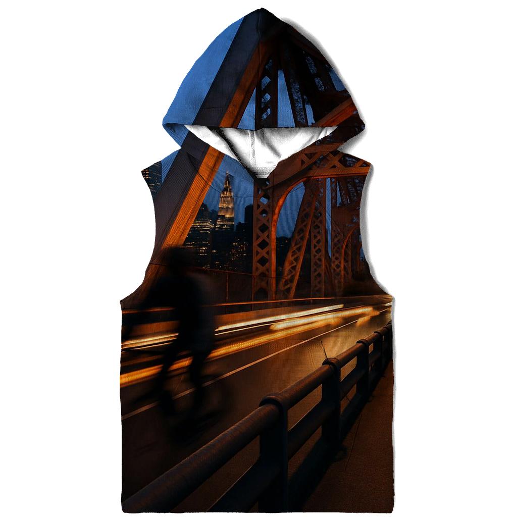 Queensboro Bridge Twilight Commute hoodie trends