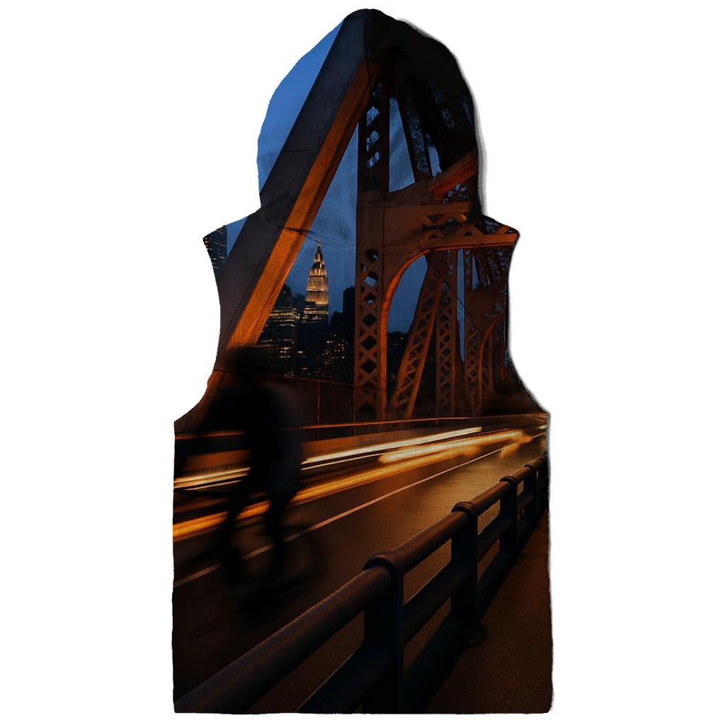 Queensboro Bridge Twilight Commute hoodie trends