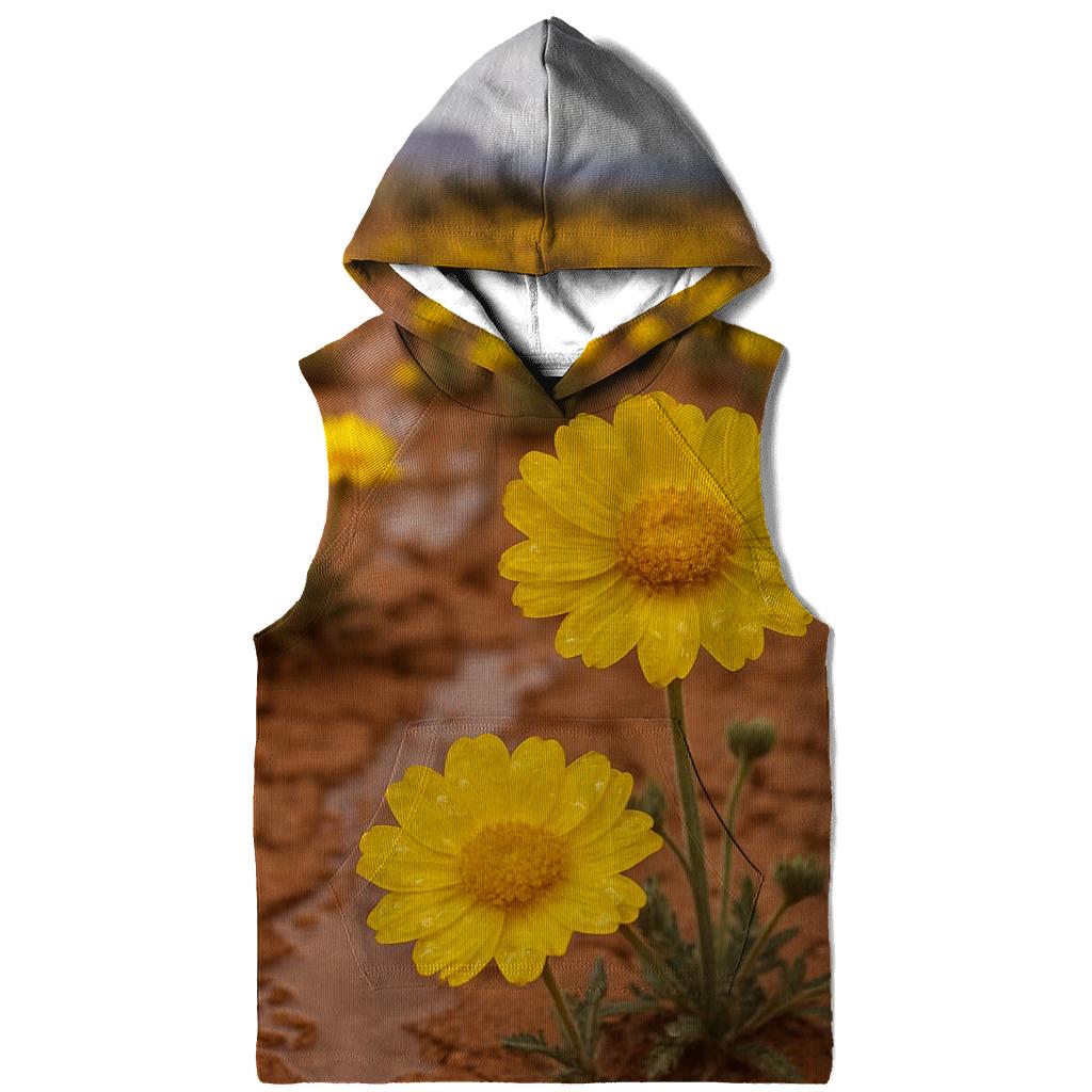 Desert Marigolds After Rare Rain hoodies fashion