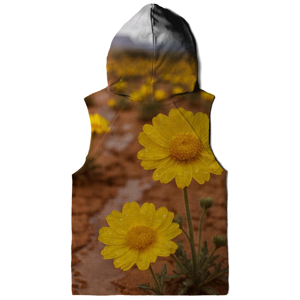 Desert Marigolds After Rare Rain hoodies fashion