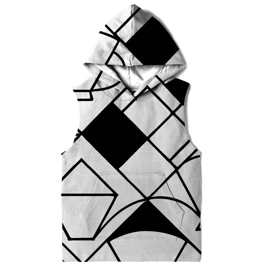 Monochrome Filter Geometry custom hoodies