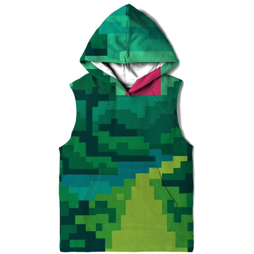 Arcade Pixel Jungle custom hoodies