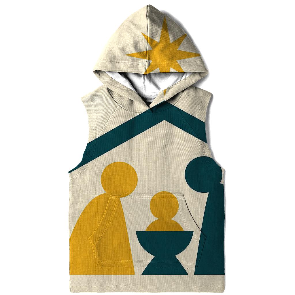 Minimal Nativity Silhouettes lightweight hoodies