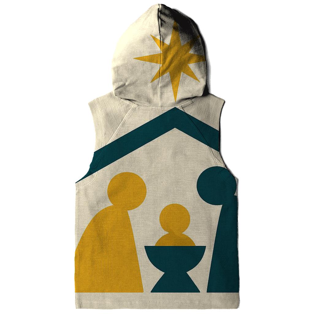 Minimal Nativity Silhouettes lightweight hoodies