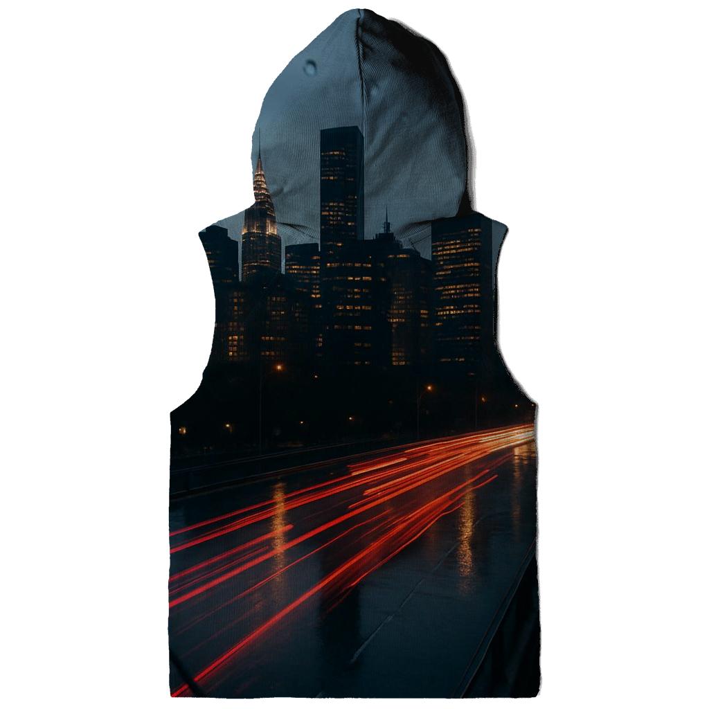 Rainy Evening Reflections On The FDR Drive hoodies fashion