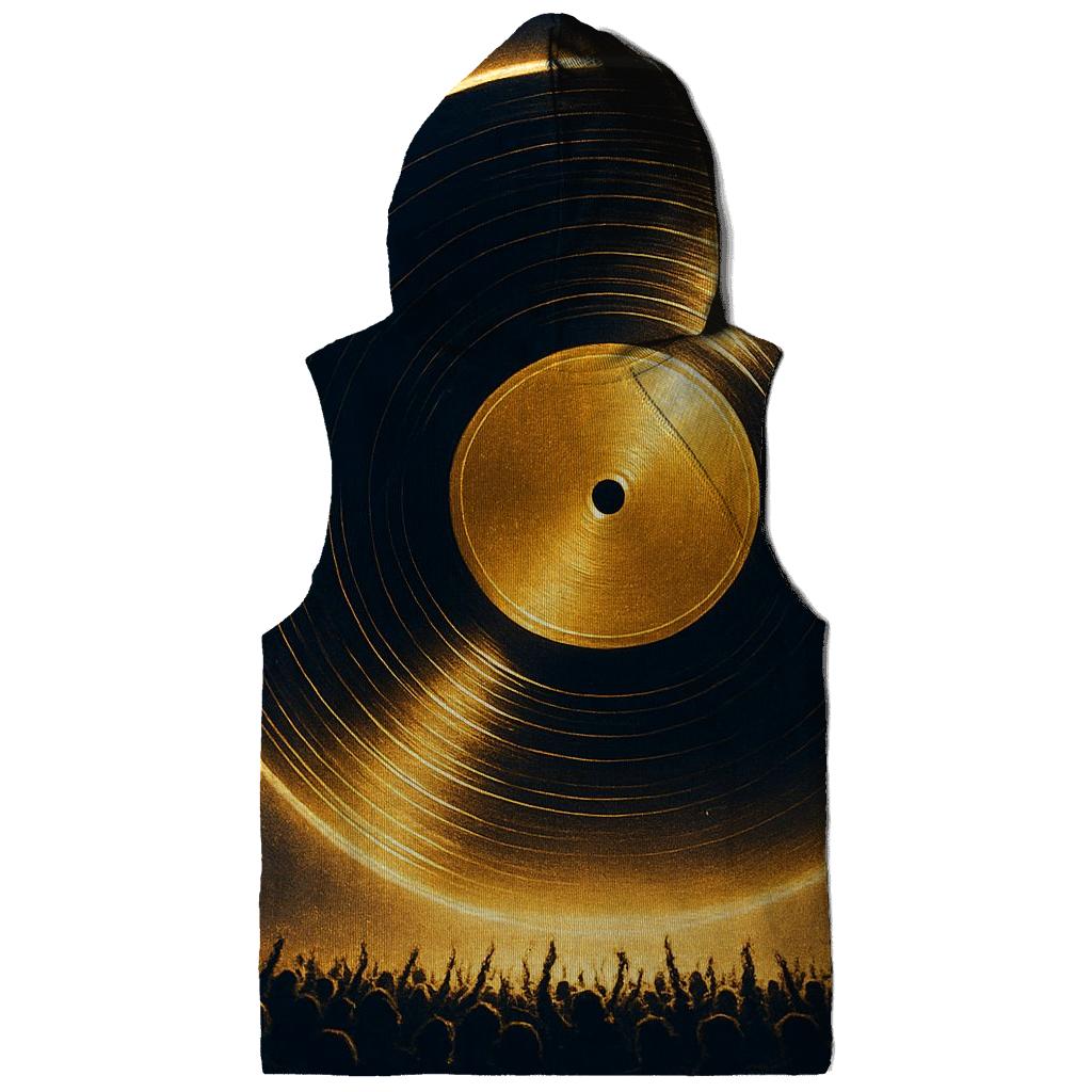 Golden Vinyl Eclipse printed hoodies