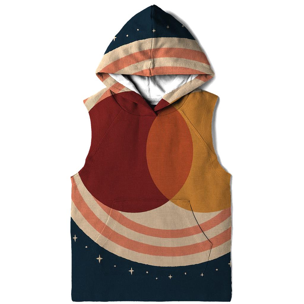 Binary Eclipse Double Discs heavyweight hoodies