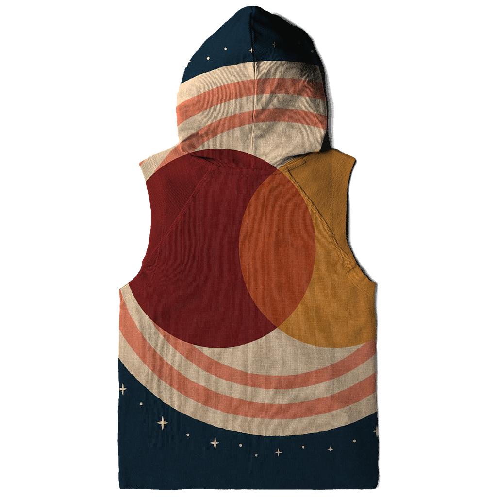 Binary Eclipse Double Discs heavyweight hoodies