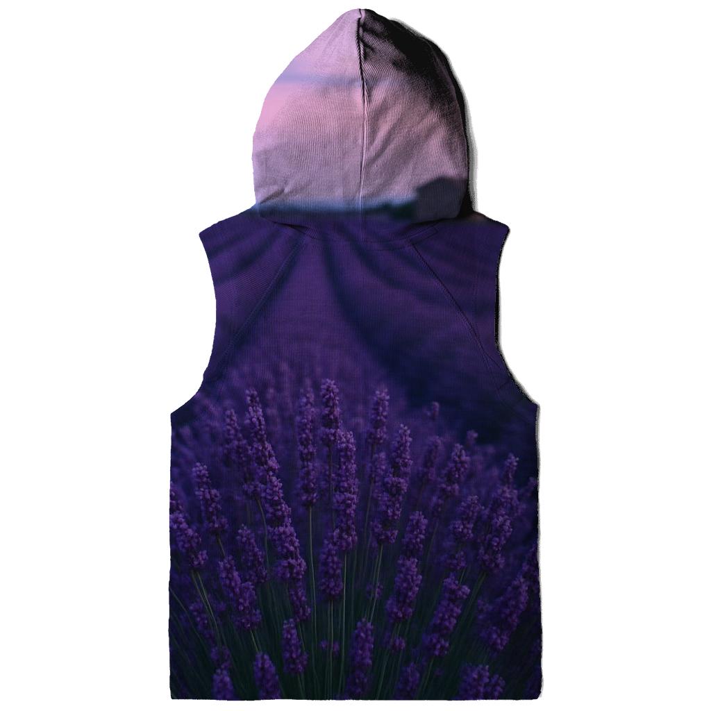 Lavender Field At Dusk With Passing Breeze hoodie styles