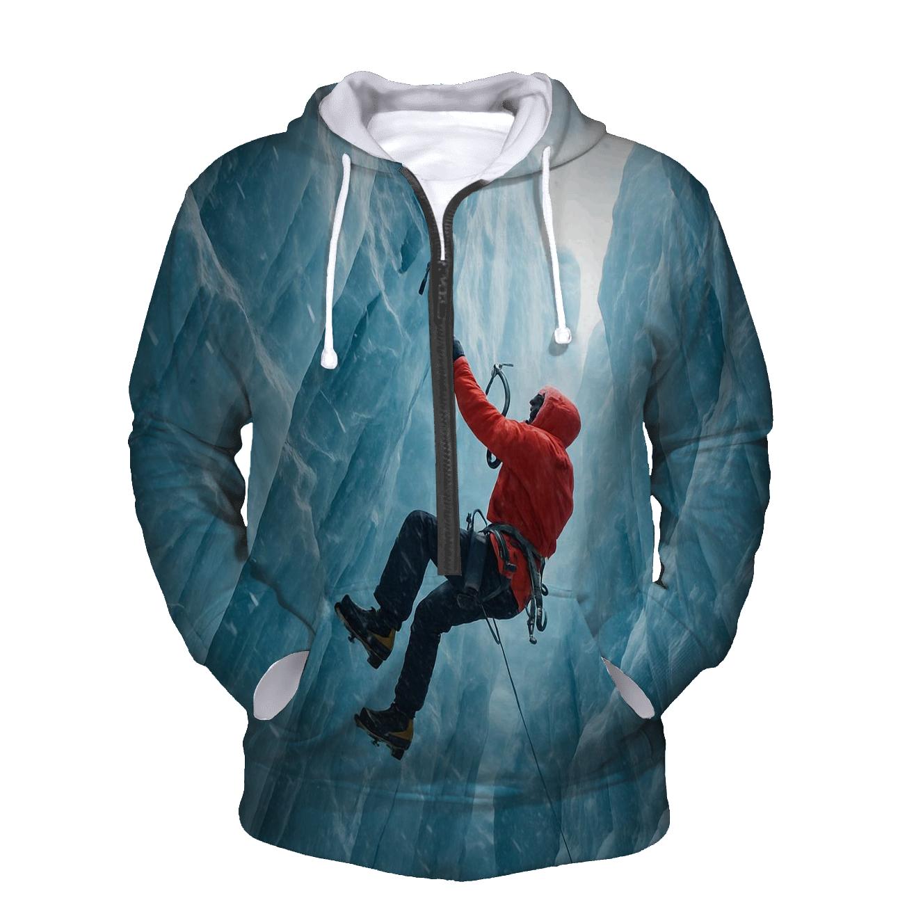 Arctic Ice Climbing Ascent hoodie trends