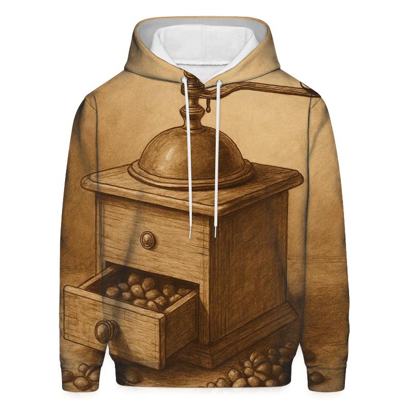 Sepia Mill Reverie embroidered hoodies