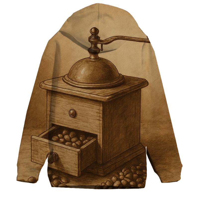 Sepia Mill Reverie embroidered hoodies