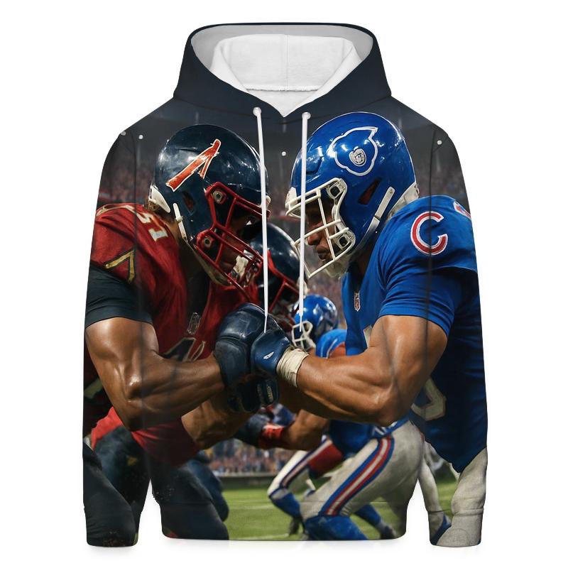 Gridiron Clash At Wrigley Field lightweight hoodies