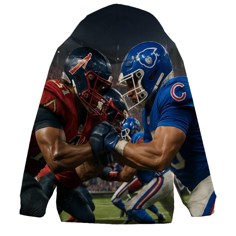 Gridiron Clash At Wrigley Field lightweight hoodies