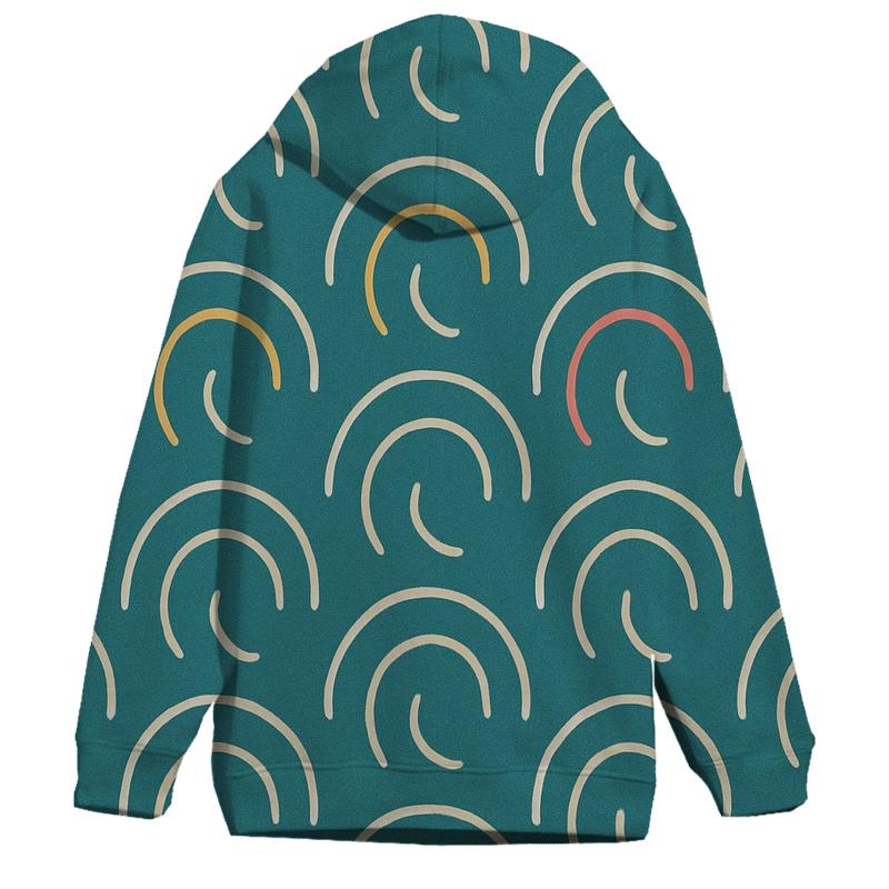 Gravitational Lens Arc Mosaic hoodie designs