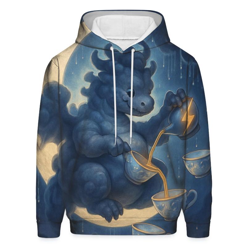 Tea Time Thunder Dragon hoodies fashion