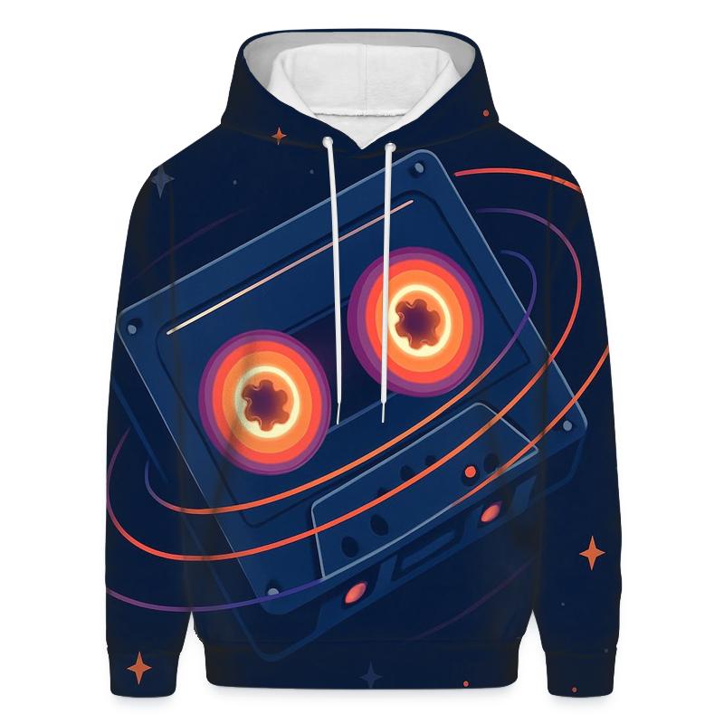 Retro Orbit Cassette hoodie trends