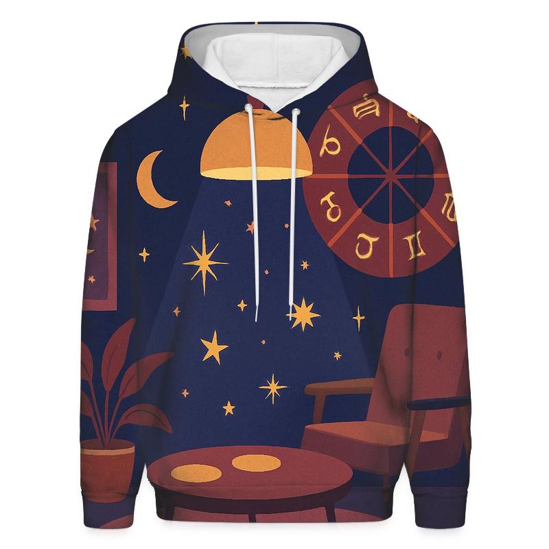 Cosmic Lounge Astrology Night hoodie trends