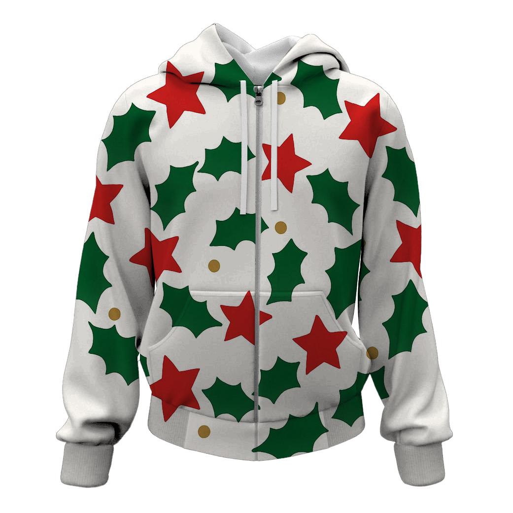 Starlit Holly Spiral hoodie trends