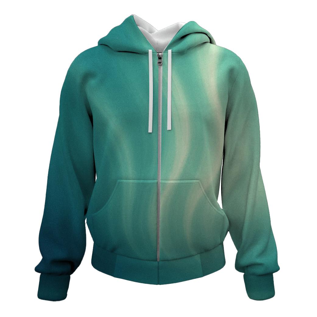 Glacial Aurora Drift hoodies fashion