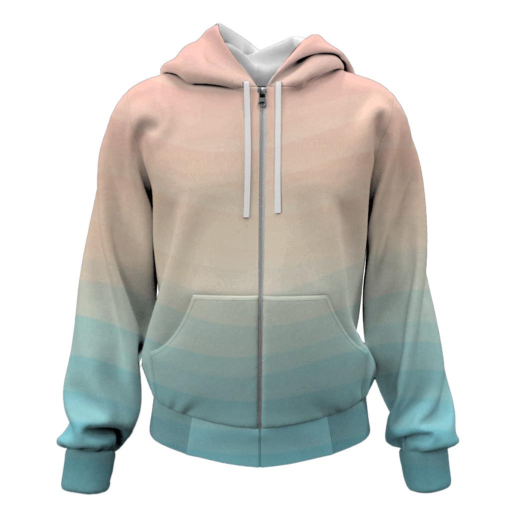 Pastel Tidal Echo hoodie styles