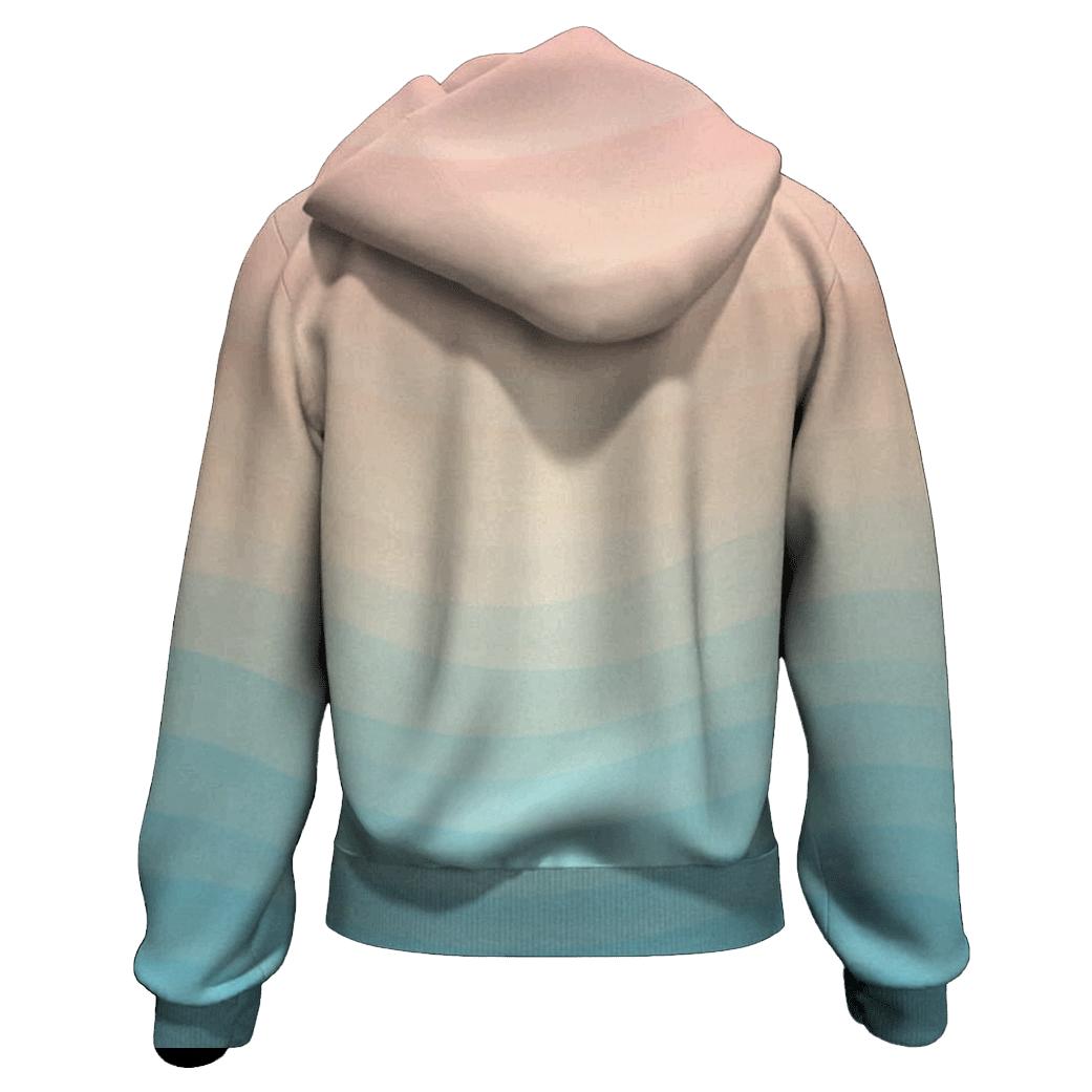 Pastel Tidal Echo hoodie styles